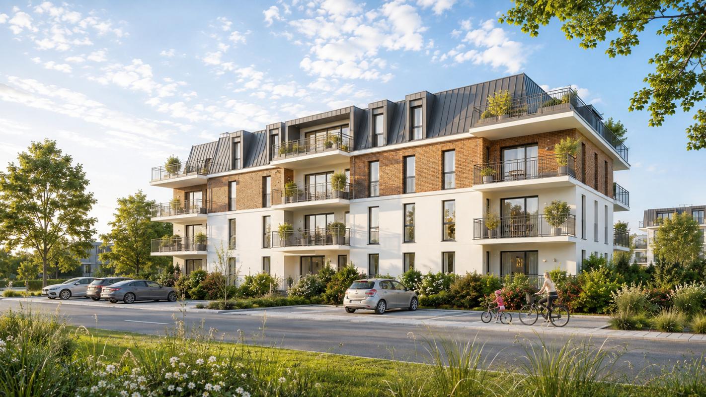 T4 terrasse et double stationnement