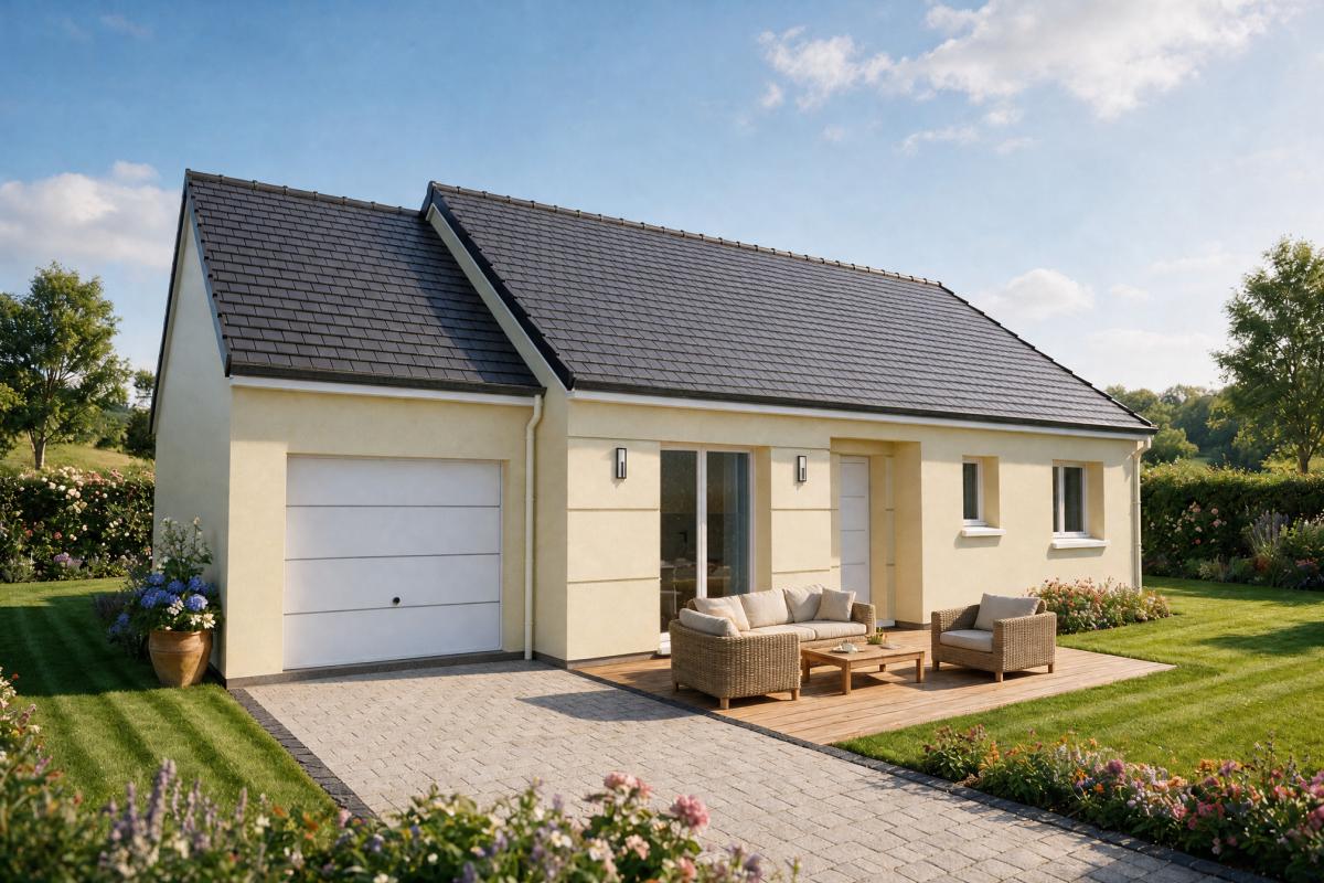 Derniers terrains disponibles à La Vieux Rue - Maison plain-pied de 75m²