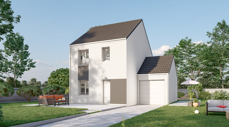 MAISON INDIVIDUELLE 88,23 m² à COURLON SUR YONNE
