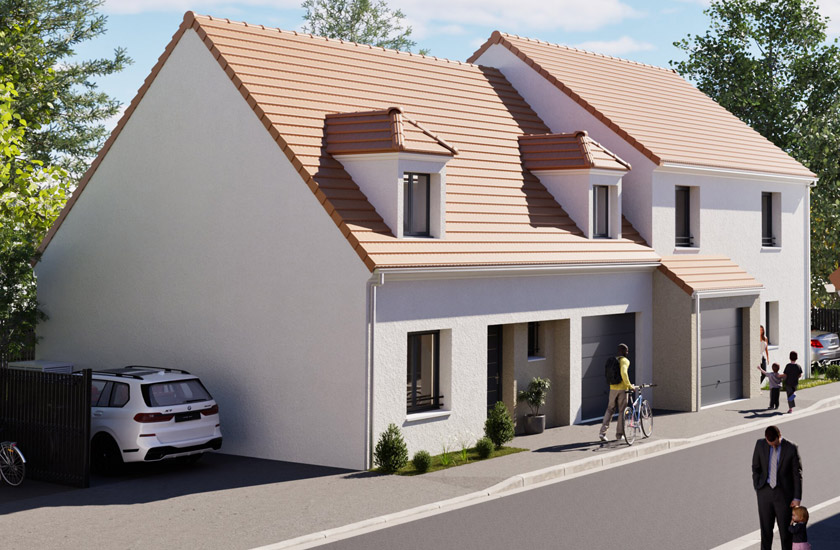 MAISON INDIVIDUELLE 104,00 m² à SAINTRY SUR SEINE