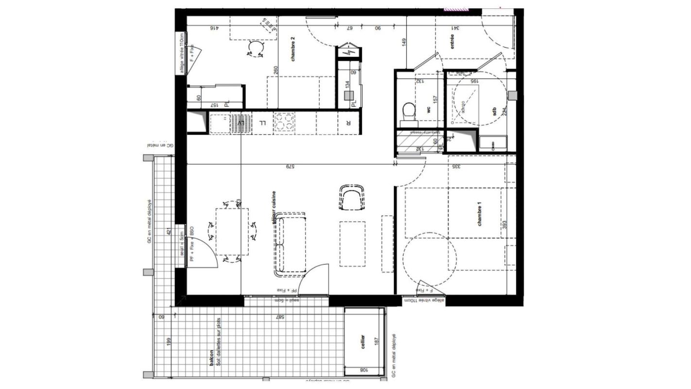 Appartement 3 Pièce(s) Saint-Julien-en-Genevois