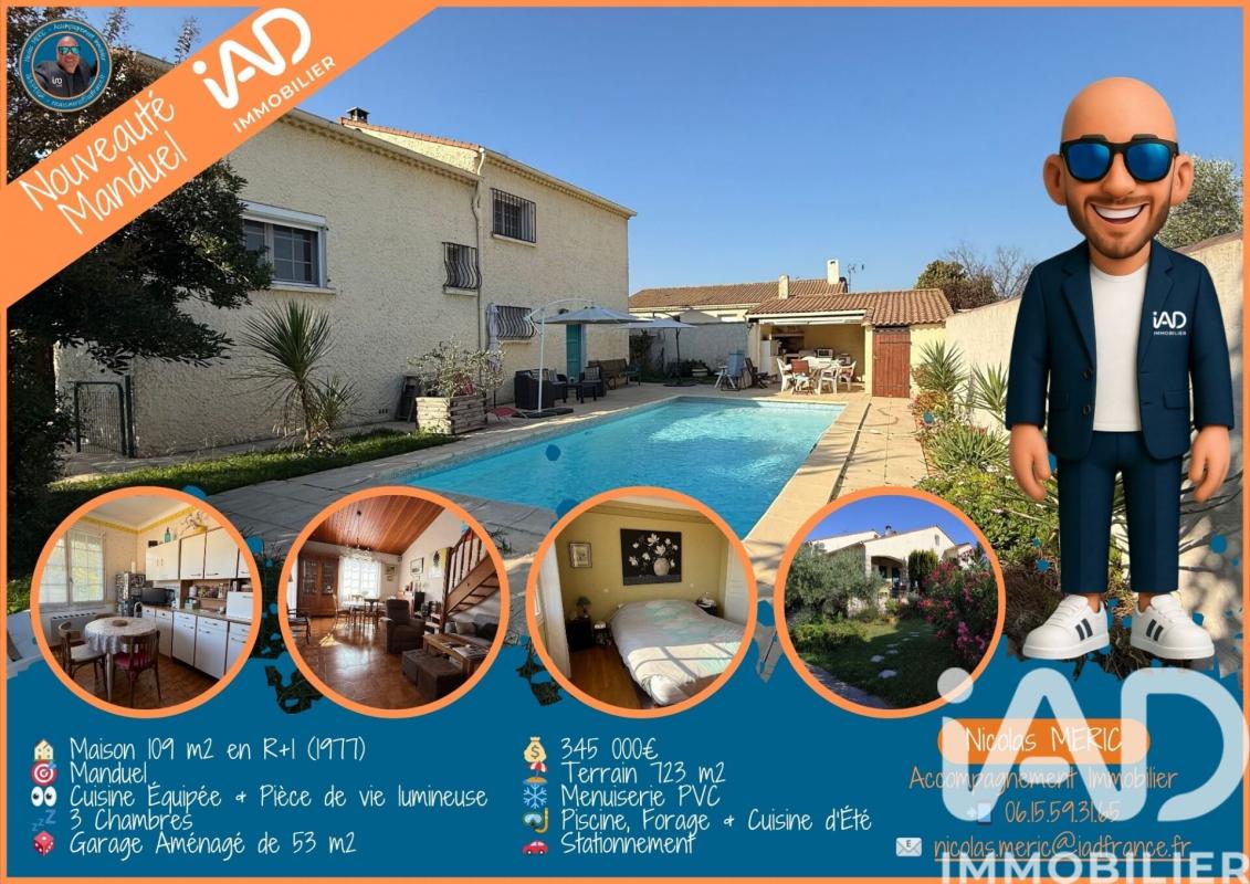 Villa 7 Pièce(s) Manduel