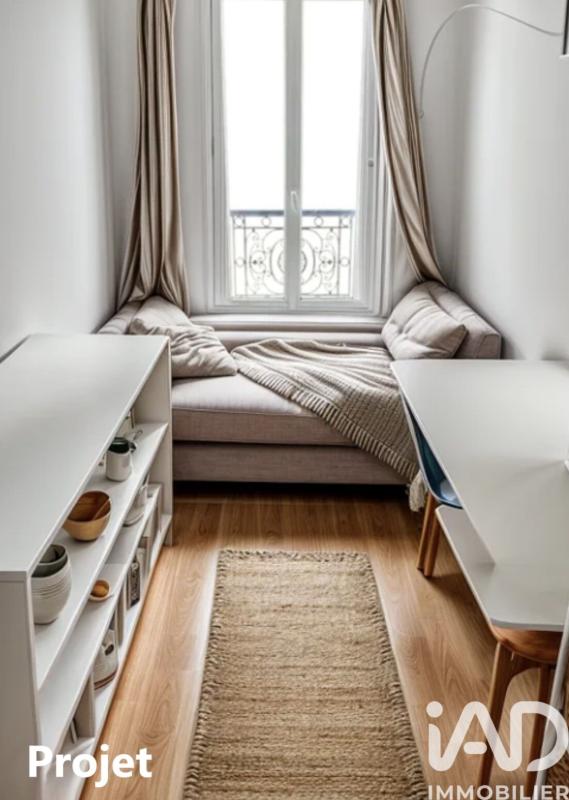 Appartement 3 Pièce(s) Paris 18eme Arrondissement