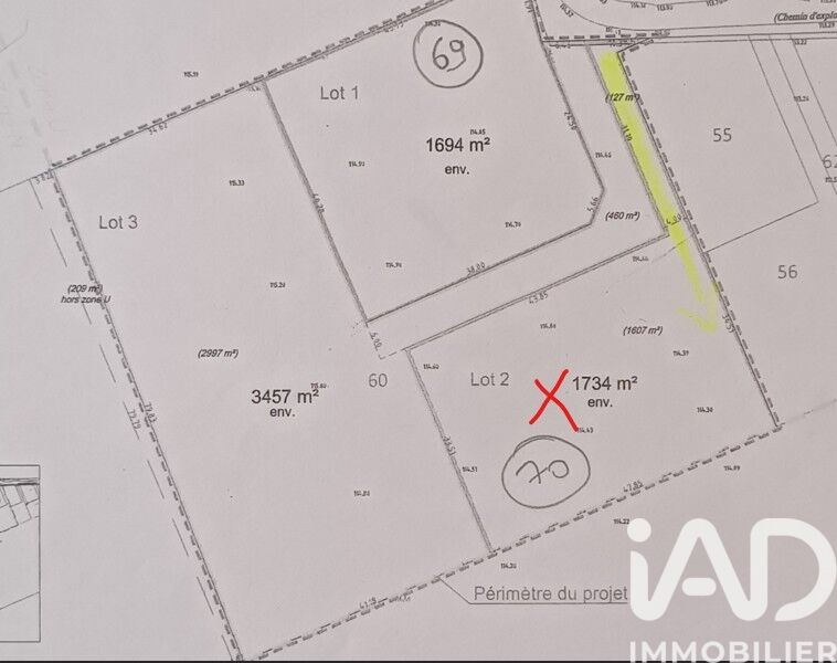 Terrain  Vaudesincourt