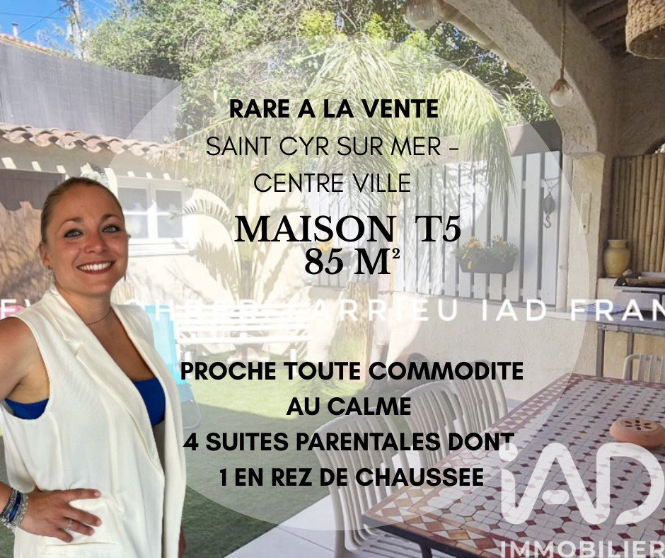 Maison 5 Pièce(s) Saint-Cyr-sur-Mer