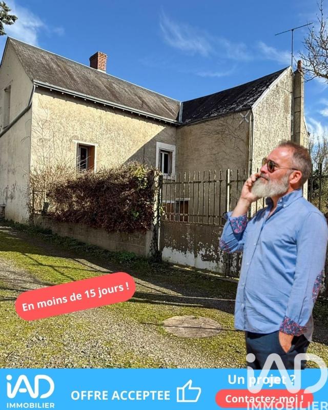 Maison 3 Pièce(s) La Croix-en-Touraine