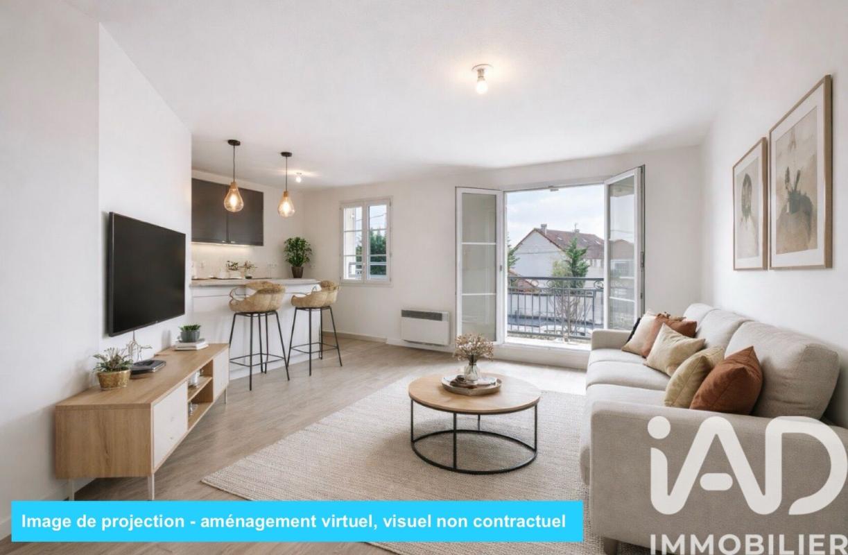 Appartement 2 Pièce(s) Dammarie-les-Lys