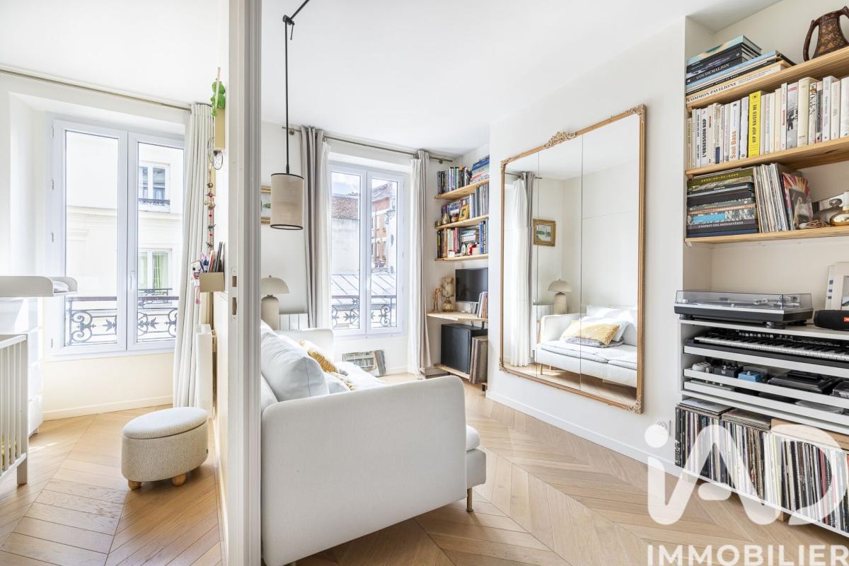 Appartement 2 Pièce(s) Paris 11eme Arrondissement