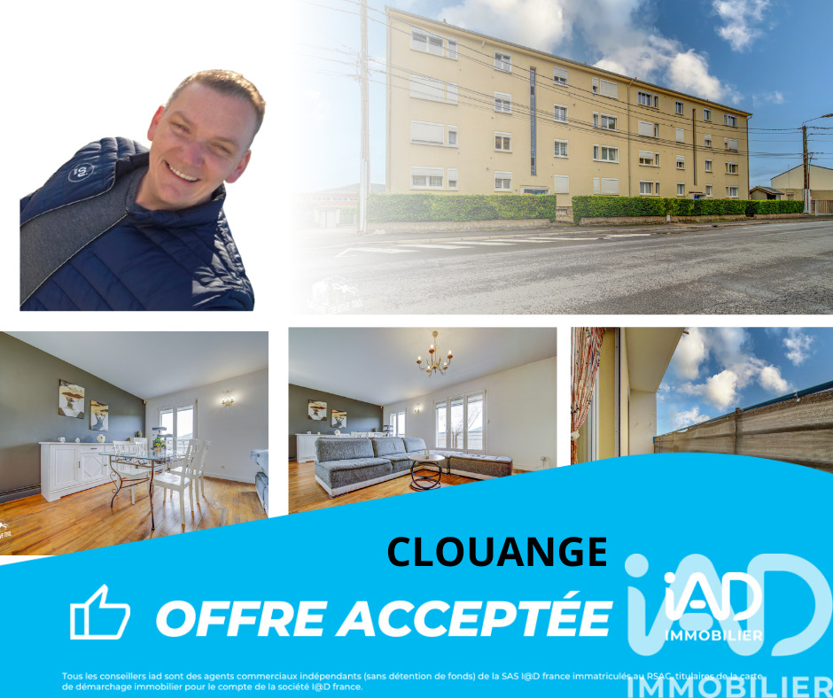 Appartement 4 Pièce(s) Clouange
