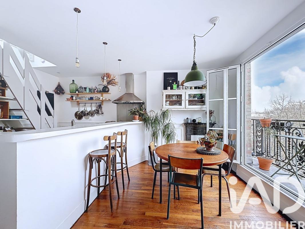 Duplex 3 Pièce(s) Paris 20eme Arrondissement