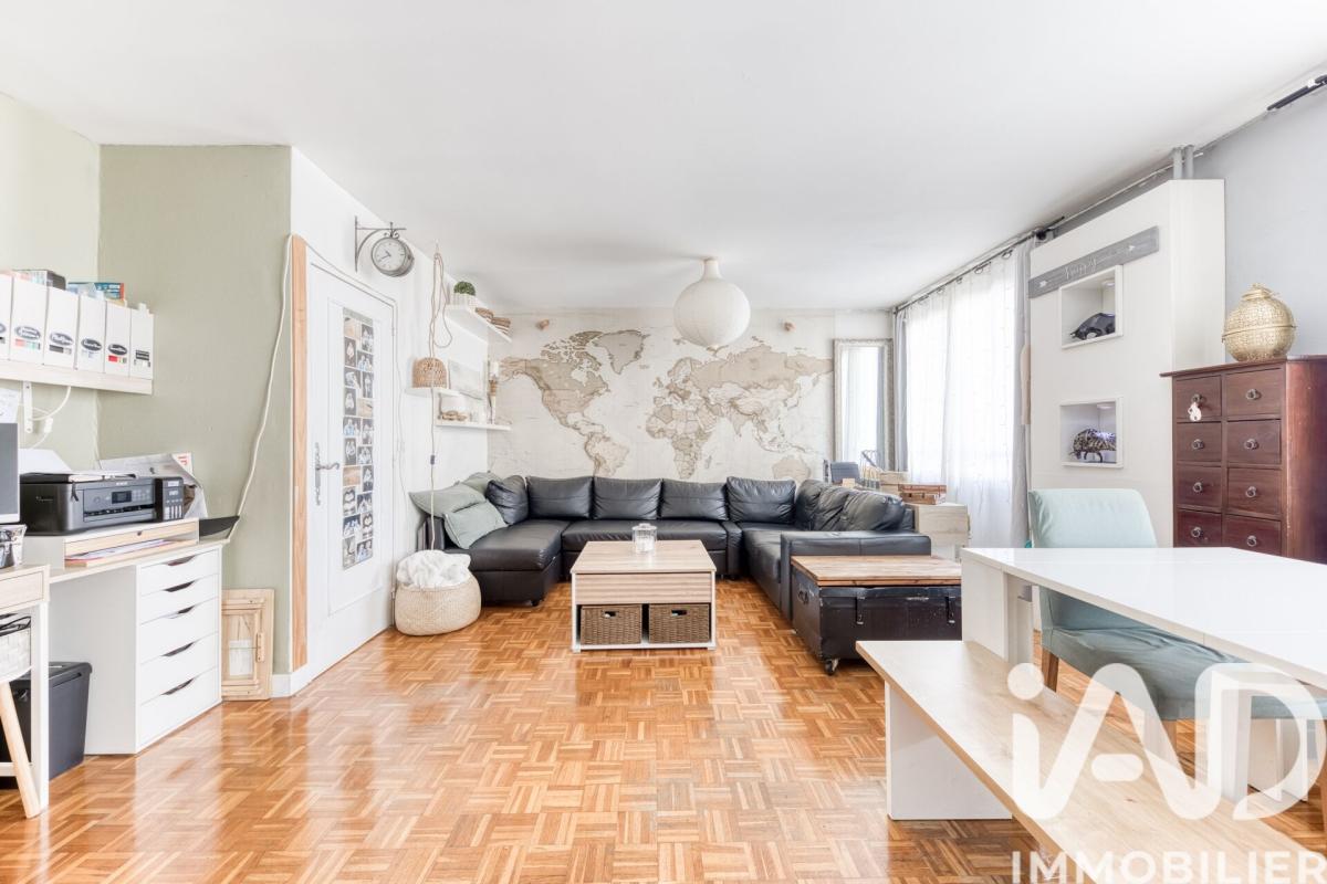 Appartement 3 Pièce(s) Paris 20eme Arrondissement