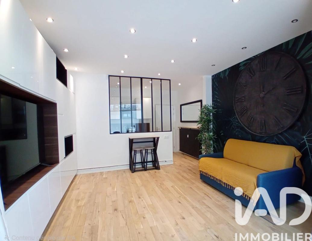 Appartement 2 Pièce(s) Paris 20eme Arrondissement