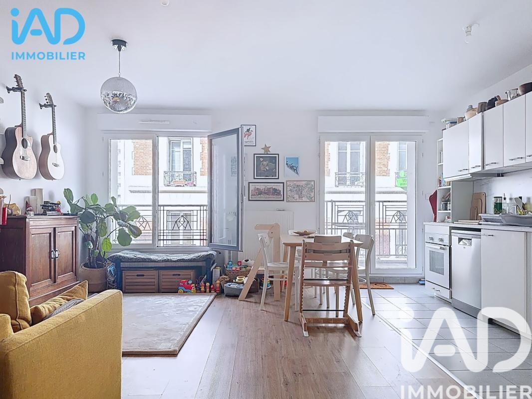 Appartement 3 Pièce(s) Saint-Ouen-sur-Seine