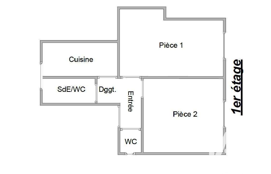 Appartement 2 Pièce(s) Ablon-sur-Seine