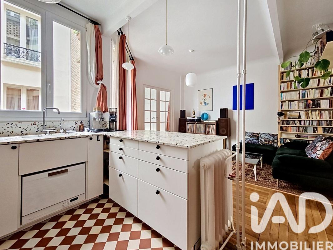 Appartement 3 Pièce(s) Paris 19eme Arrondissement