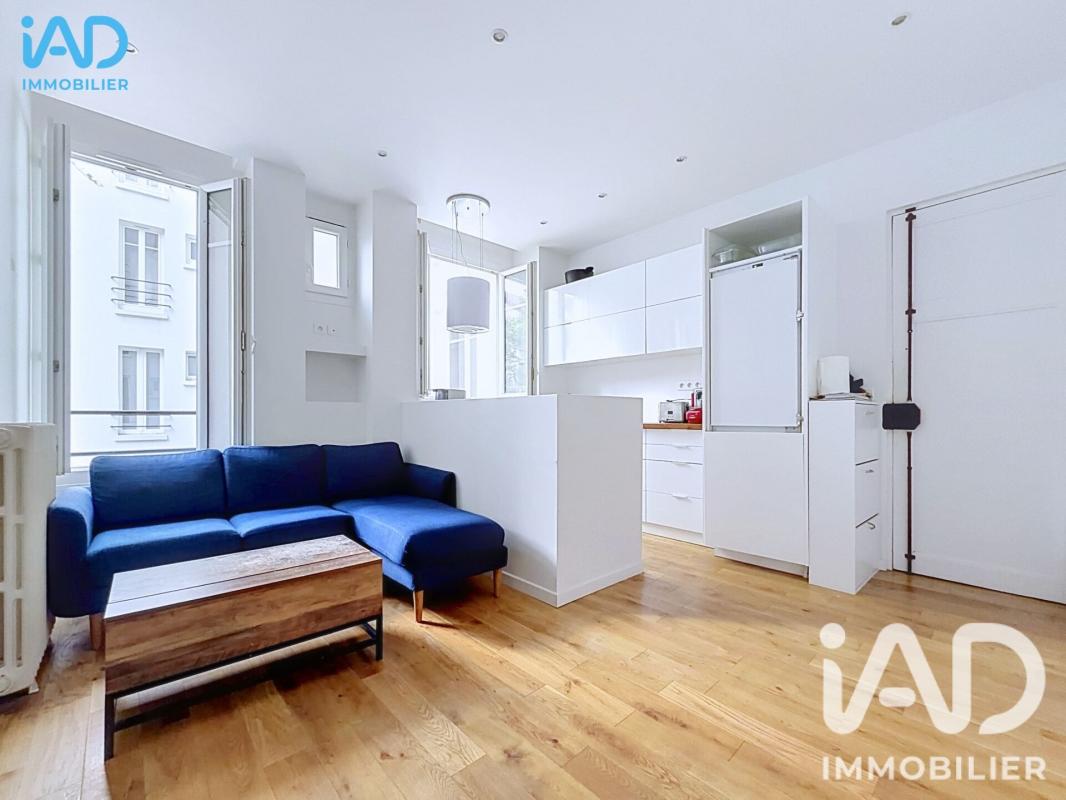 Appartement 2 Pièce(s) Paris 20eme Arrondissement