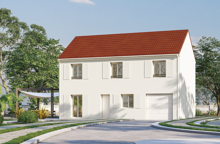 MAISON INDIVIDUELLE 108,24 m² à BOURAY SUR JUINE