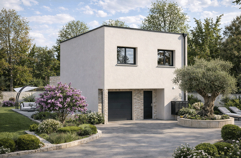 MAISON INDIVIDUELLE 104,01 m² à PEROY LES GOMBRIES