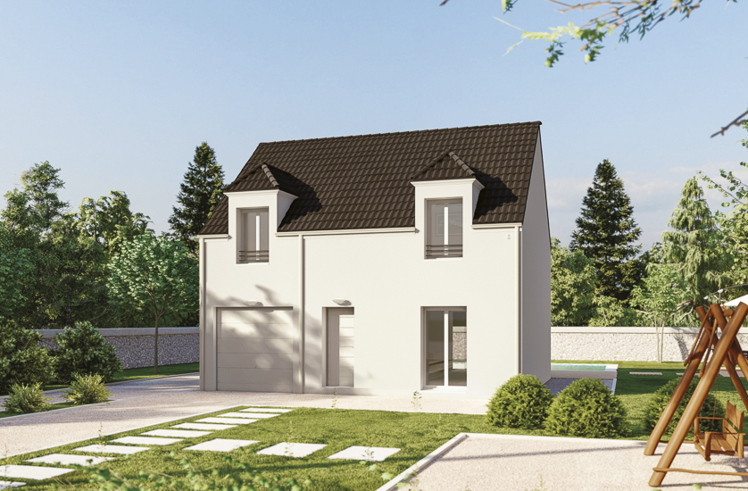 MAISON INDIVIDUELLE 87,82 m² à JOUY LE MOUTIER