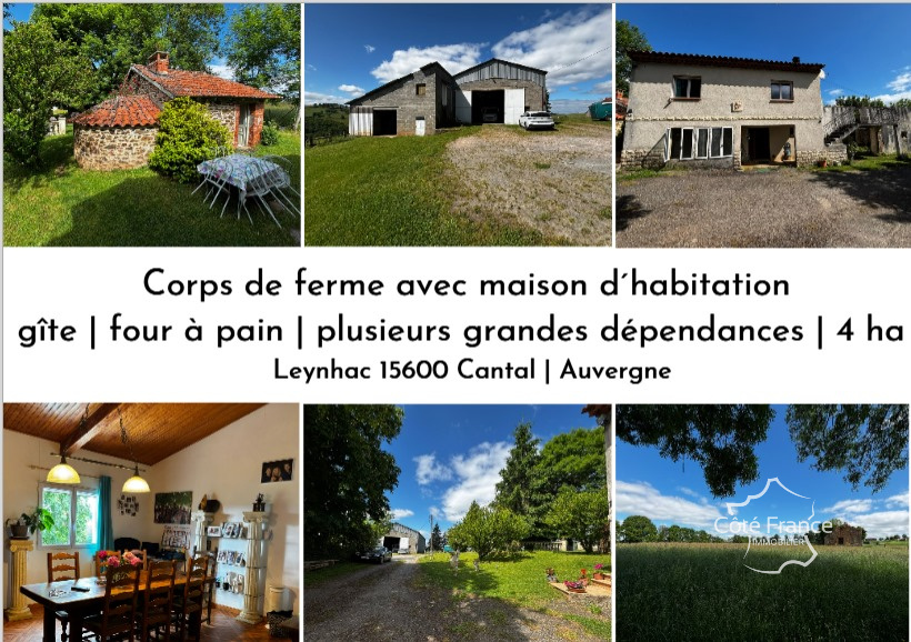 Corps de ferme avec maison d'habitation, plusieurs grandes d