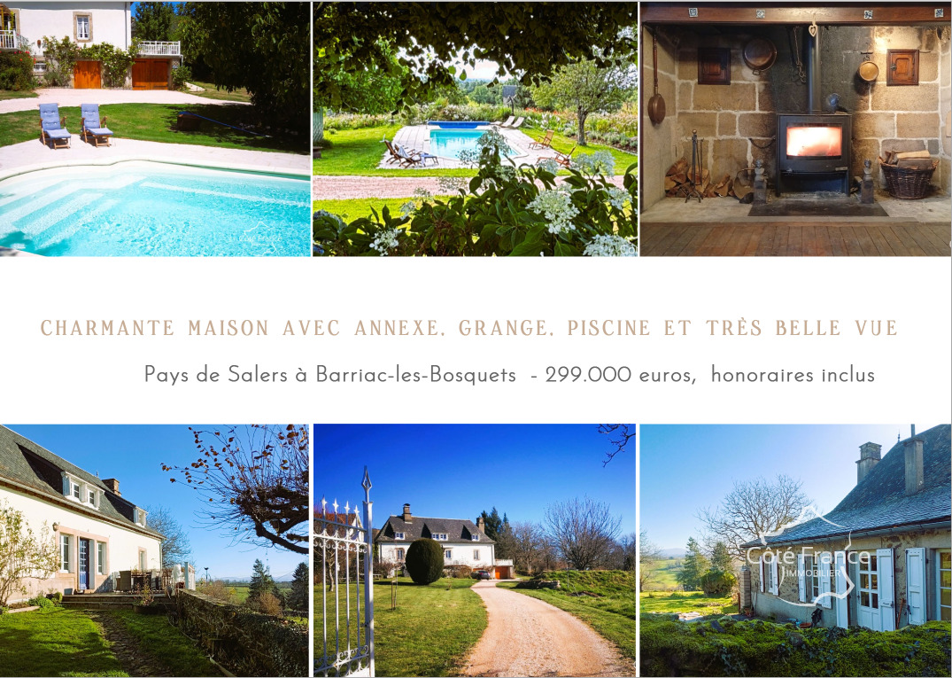 Maison à vendre, 7 pièces, 192 m², Barriac Les Bosquets