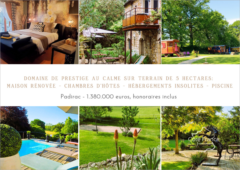 Maison à vendre, 12 pièces, 394 m², Padirac