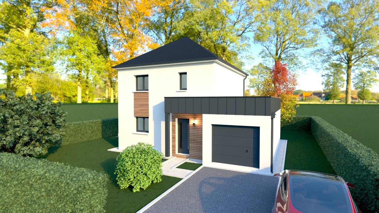 Immo80 – L'immobilier à Amiens et dans la Somme-Construction Maison + Terrain – CRECY EN PONTHIEU