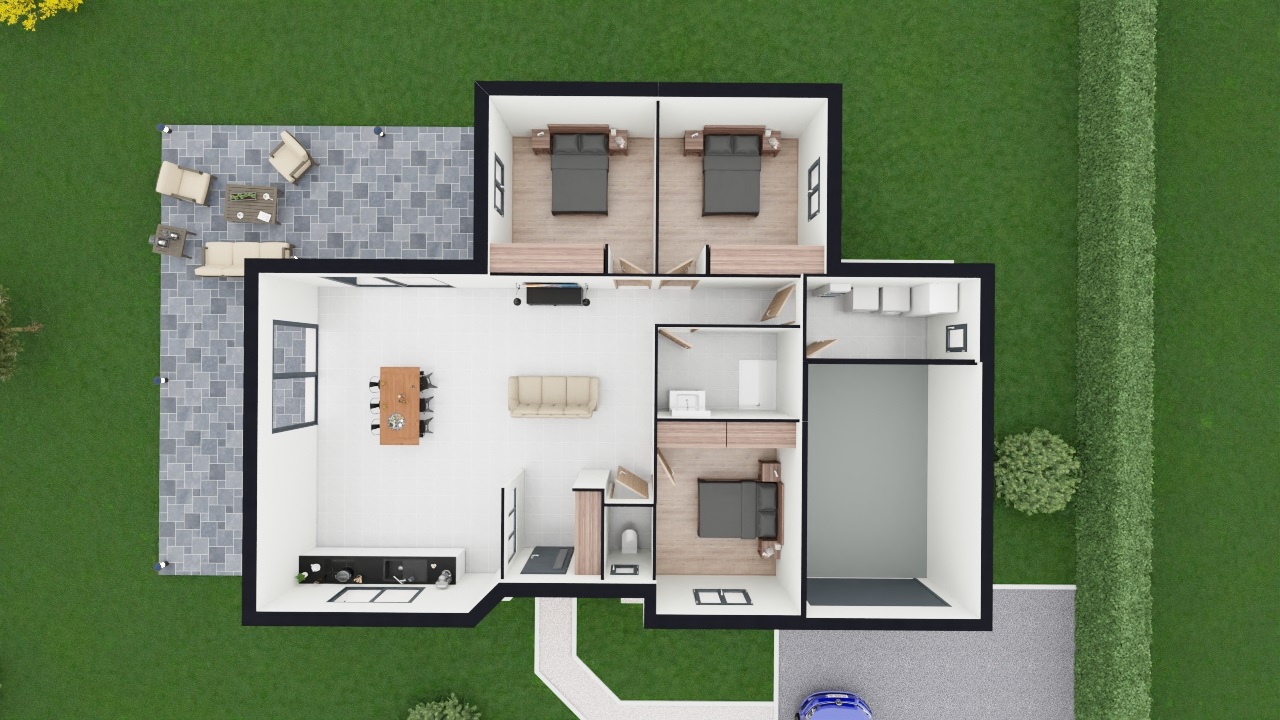 Immo80 – L'immobilier à Amiens et dans la Somme-Construction Maison + Terrain – DOMART EN PONTHIEU