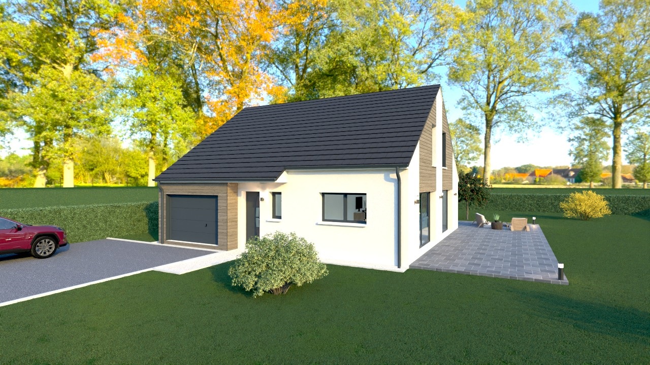 Immo80 – L'immobilier à Amiens et dans la Somme-Construction Maison + Terrain – BELLOY SUR SOMME