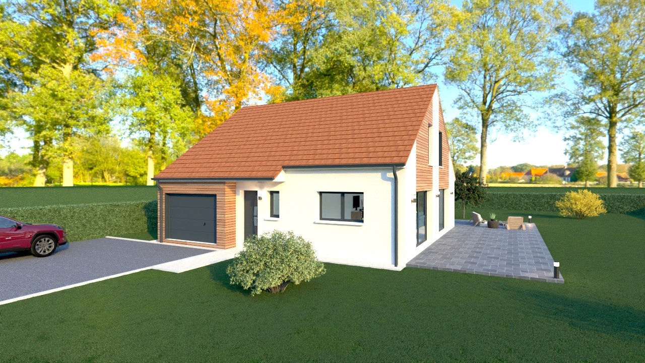 Immo80 – L'immobilier à Amiens et dans la Somme-Construction Maison + Terrain – BELLOY SUR SOMME