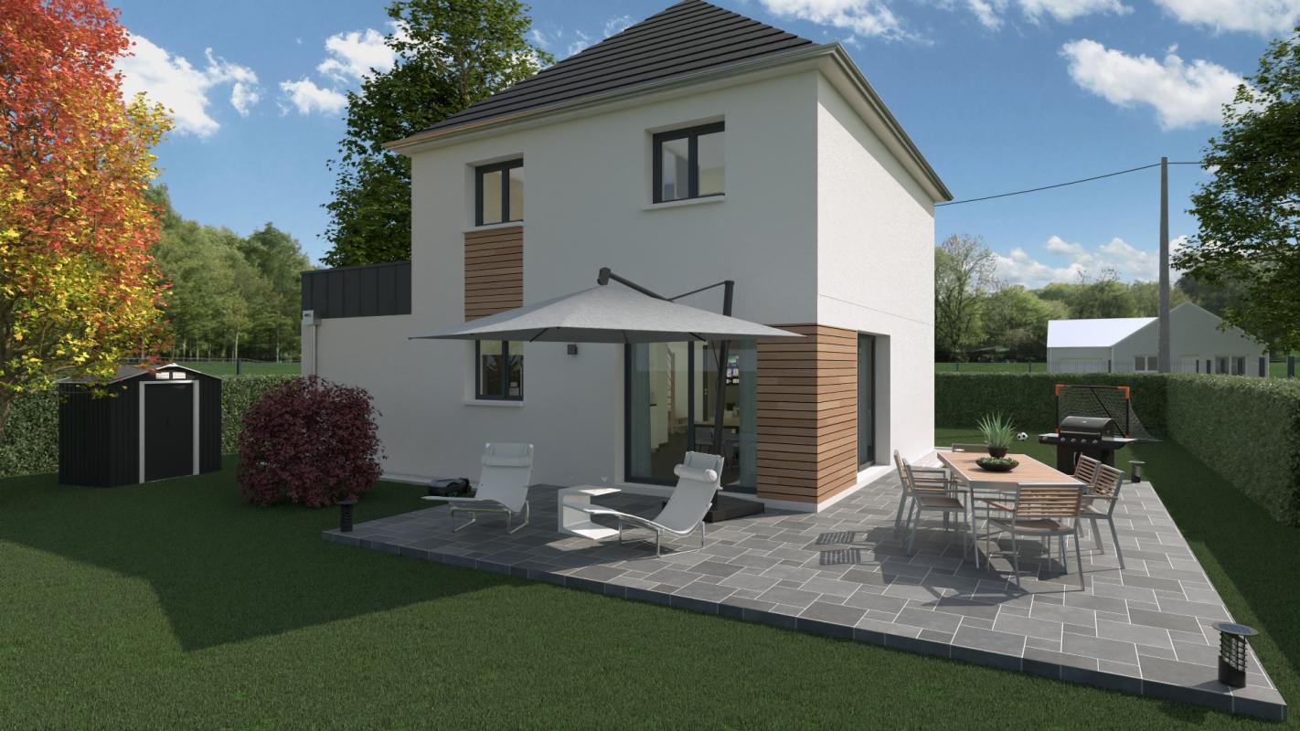 Immo80 – L'immobilier à Amiens et dans la Somme-Construction maison + terrain – Ailly sur Somme