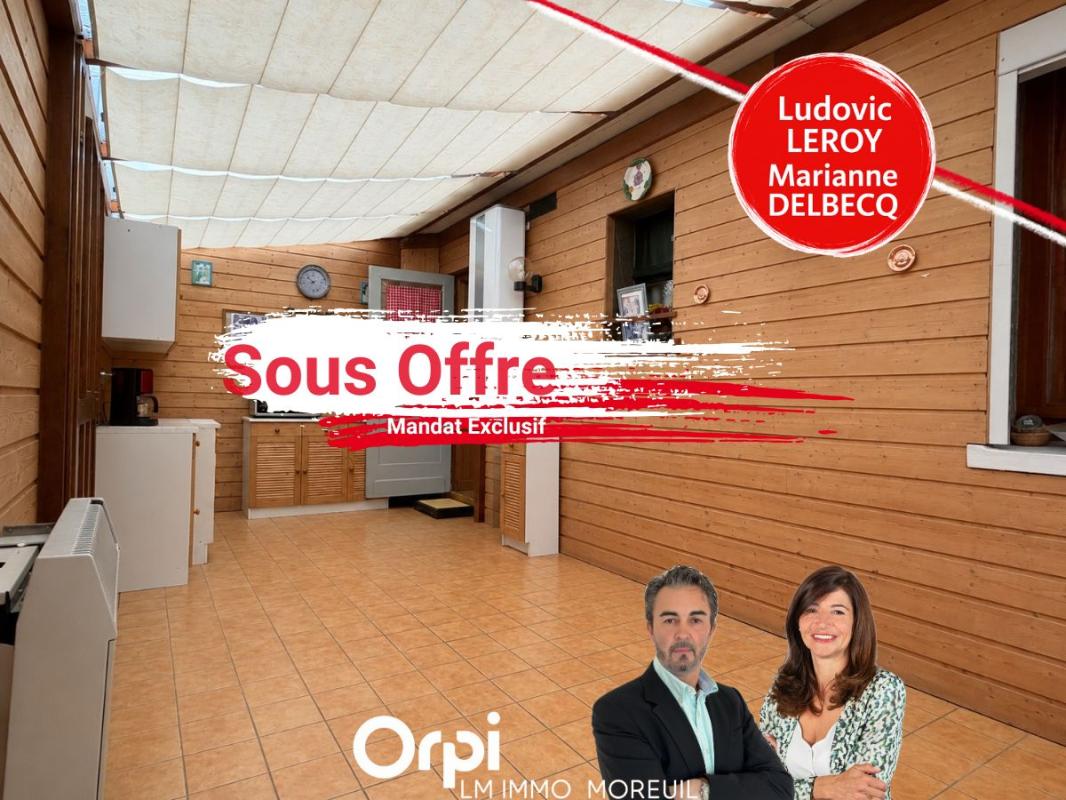 Maison de plain-pied, 2 chambres, garage double