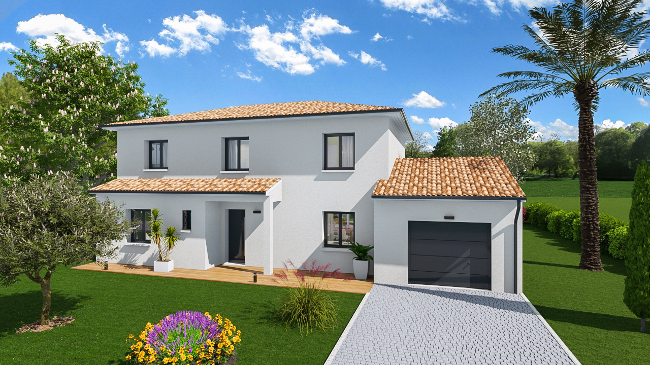Terrain + maison à vendre à Mezens