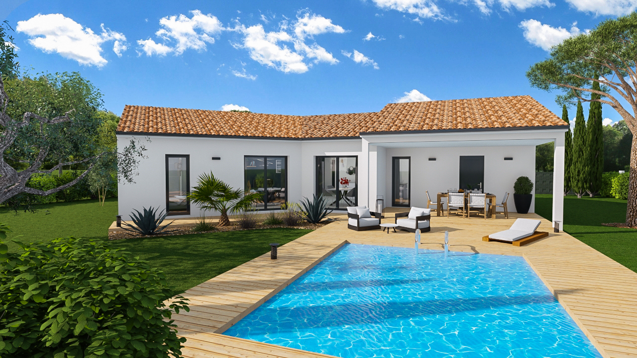 Terrain+ maison à vendre Técou