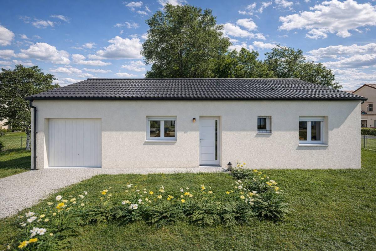Maison T4 avec Garage à Naucelle