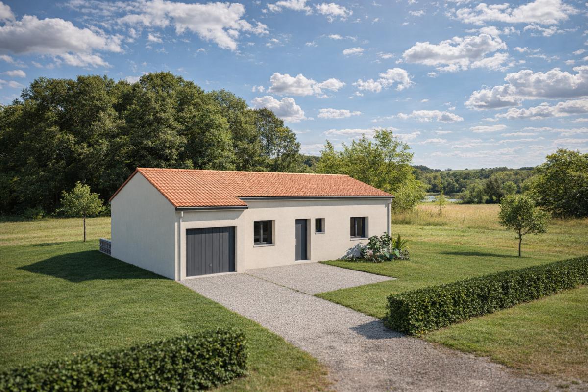 Maison + grand terrain