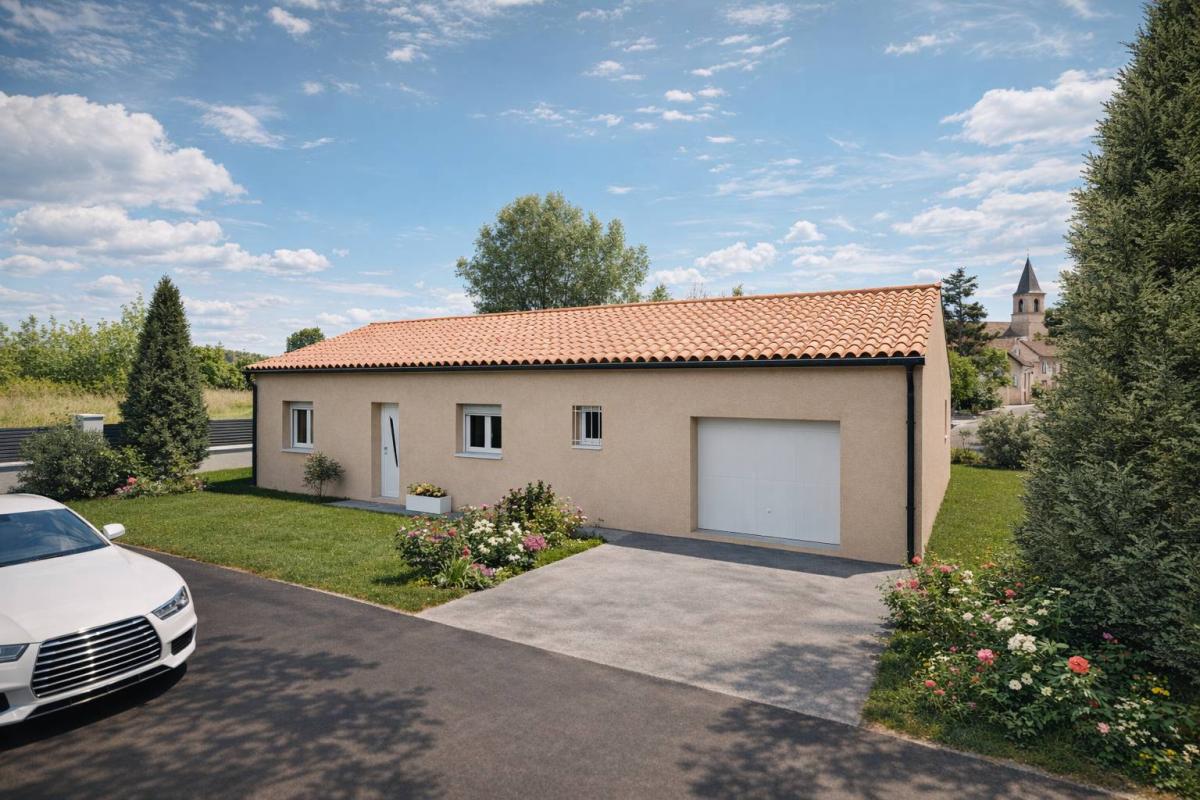 Maison T4 Garage à Fauch