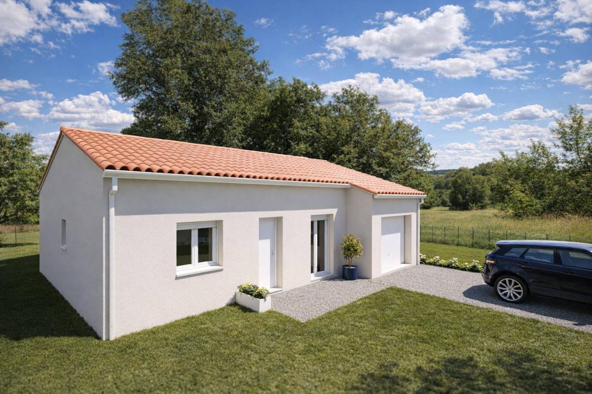 Maison T3 Garage à Cunac