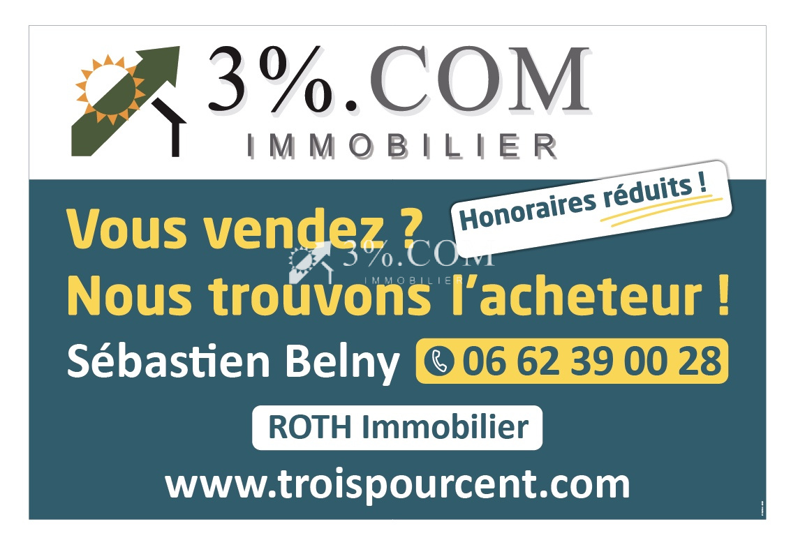 3%.COM - DINGSHEIM, 3 pièces de 69m2, 2 parkings et une cave - Photo 2
