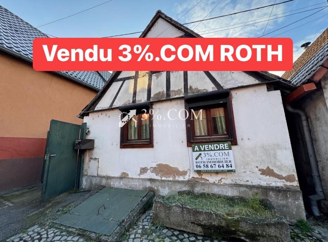 Maison à vendre, 2 pièces, 48 m², Hochfelden