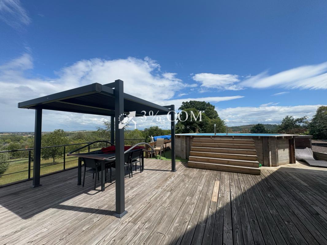 3%COM Belle maison avec vue panoramique - terrasse- piscine - Photo 2