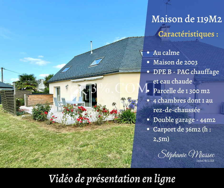 Maison à vendre, 5 pièces, 119 m², Lantic