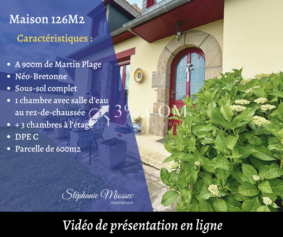 Maison à vendre, 5 pièces, 126 m², Plerin