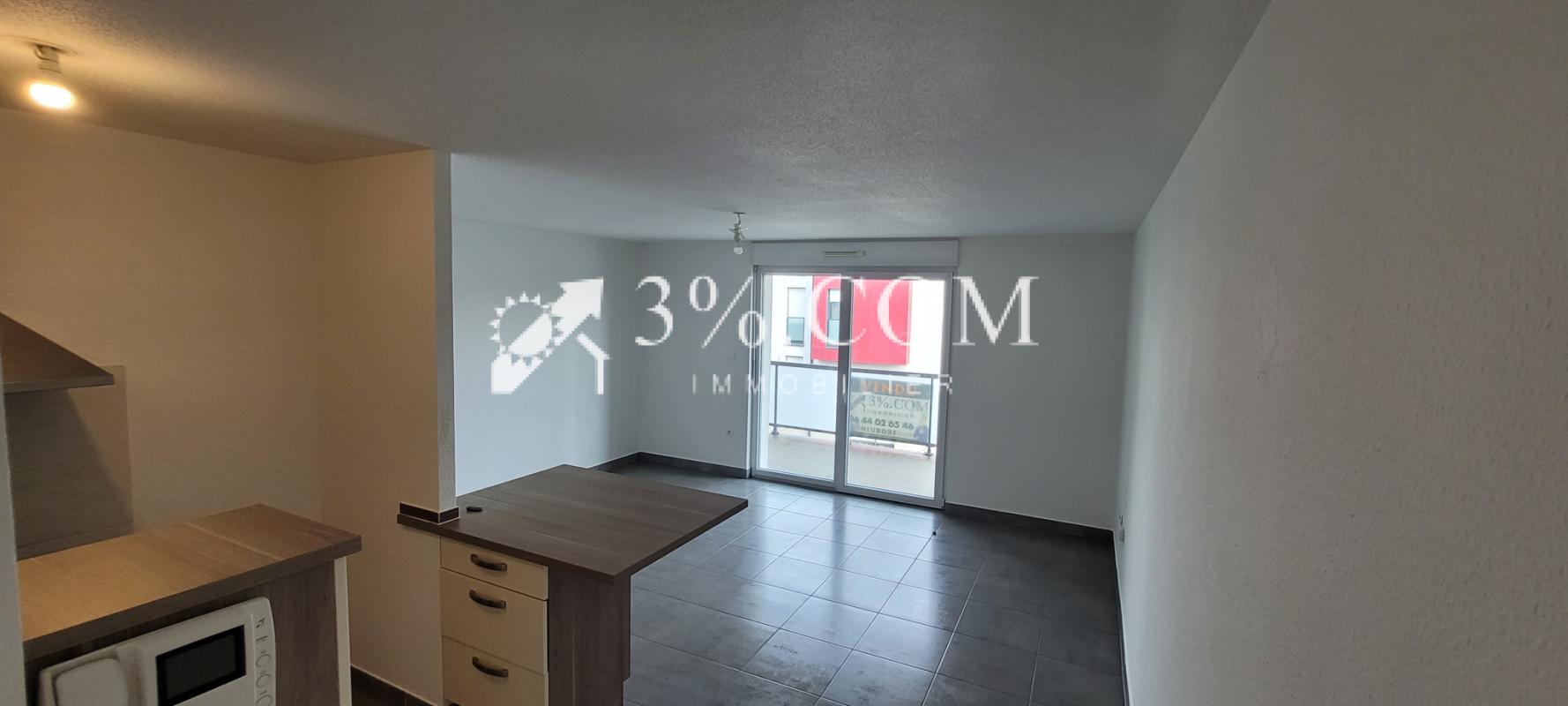 3%.COM : A Lingolsheim T2 de 45,88m2, terrasse, parking doub - Photo 4