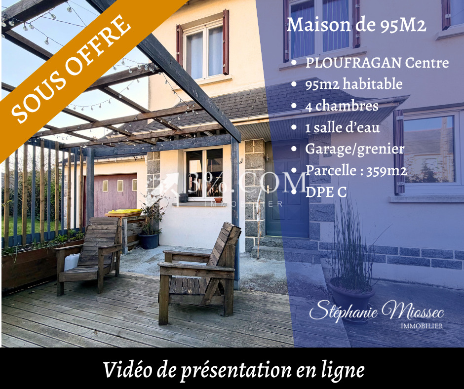 Maison à vendre, 5 pièces, 95 m², Ploufragan