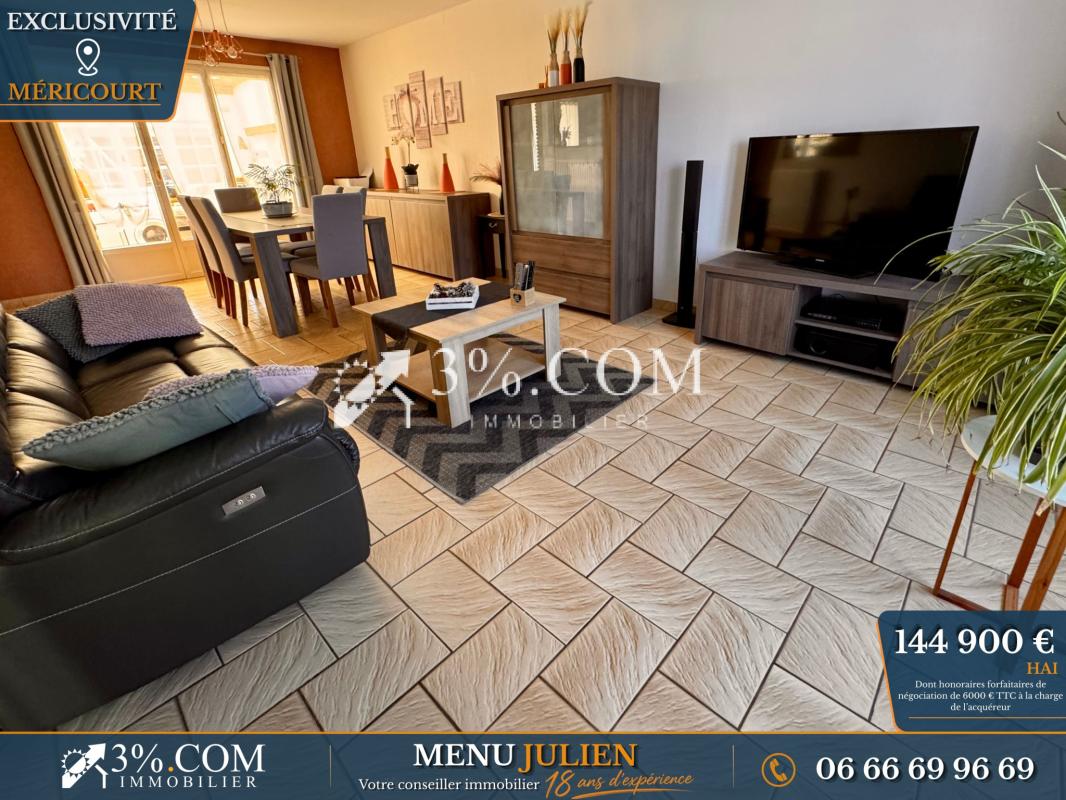 Maison à vendre, 5 pièces, 96 m², Mericourt
