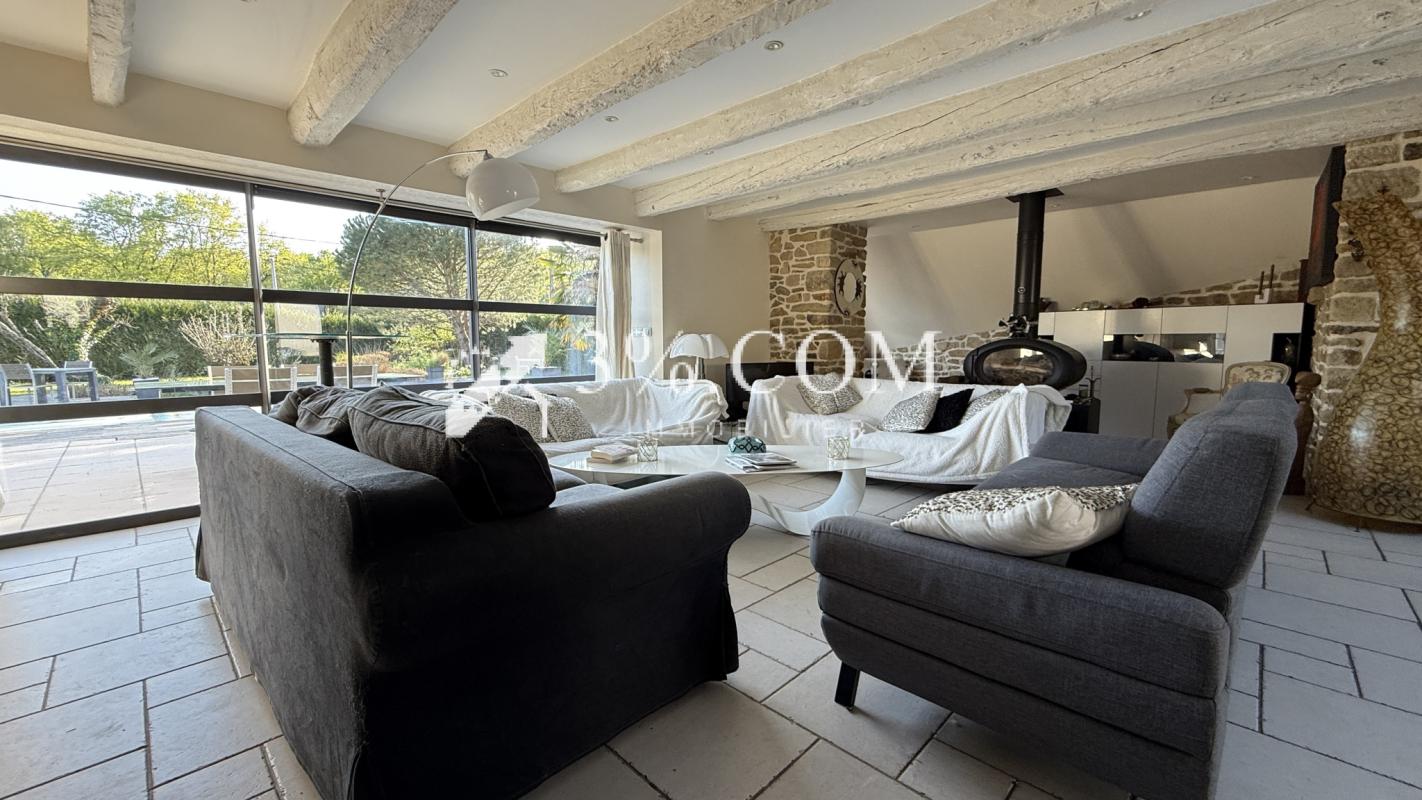 Charmante chaumière de caractère avec piscine et jardin pays - Photo 5