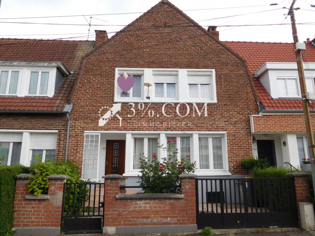 Maison à vendre, 5 pièces, 83 m², Roubaix