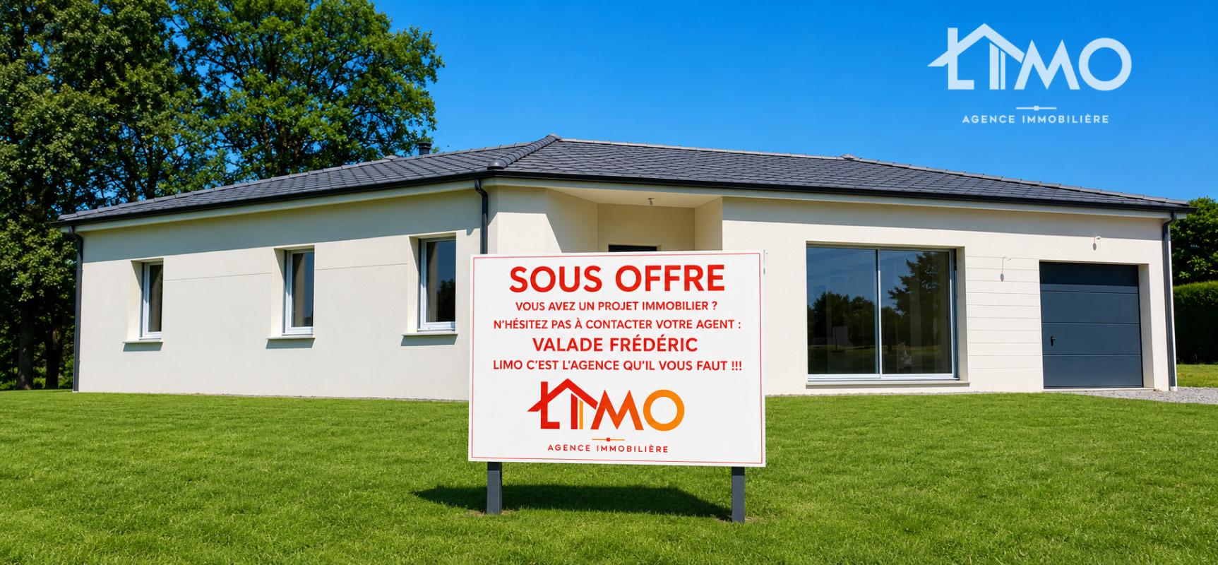 Maison neuve de plain-pied 110 M² aux normes PMR sur une parcelle de 1772 M²