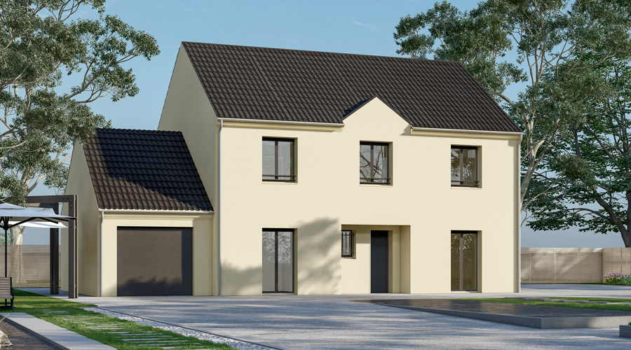 MAISON INDIVIDUELLE 151,24 m² à SAINT CHERON